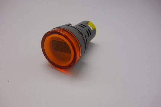 1pc 22MM Yellow AC 50-500V 3 digital LED Voltmeter Voltage meter Pilot Light typ