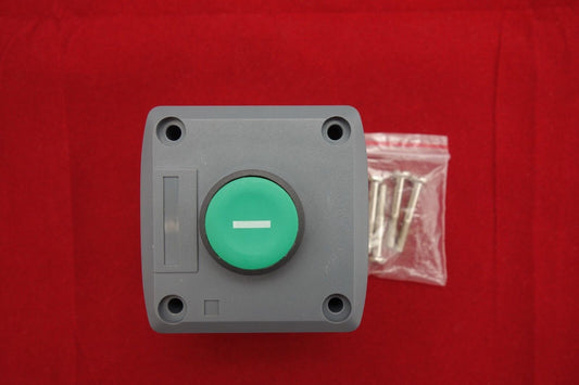 1PC Fits XAL-D102 Cutout 22mm Control Station Enclosure Flush Green Push 1N/O