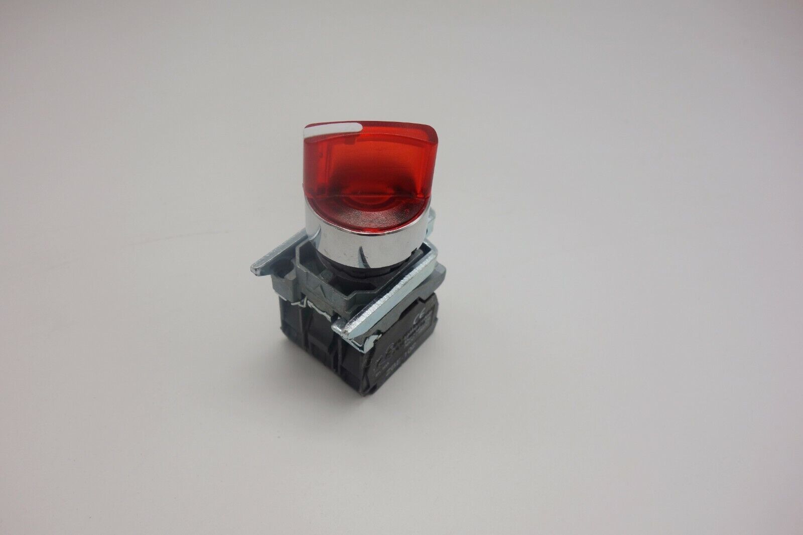 1PC 22mm ILlUMINATED Selector switch 2 Position Fits RED XB4BK124G5 110V LED