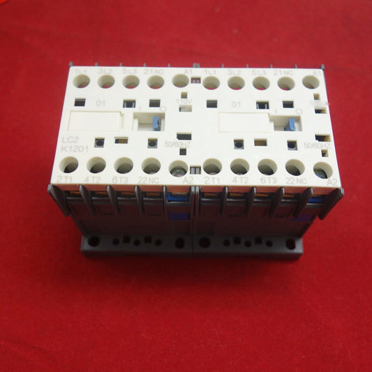 1PC Reversing FITS LC2 K1201 Mechanical Interlock CONTACTOR 12A 380V AC 50/60HZ