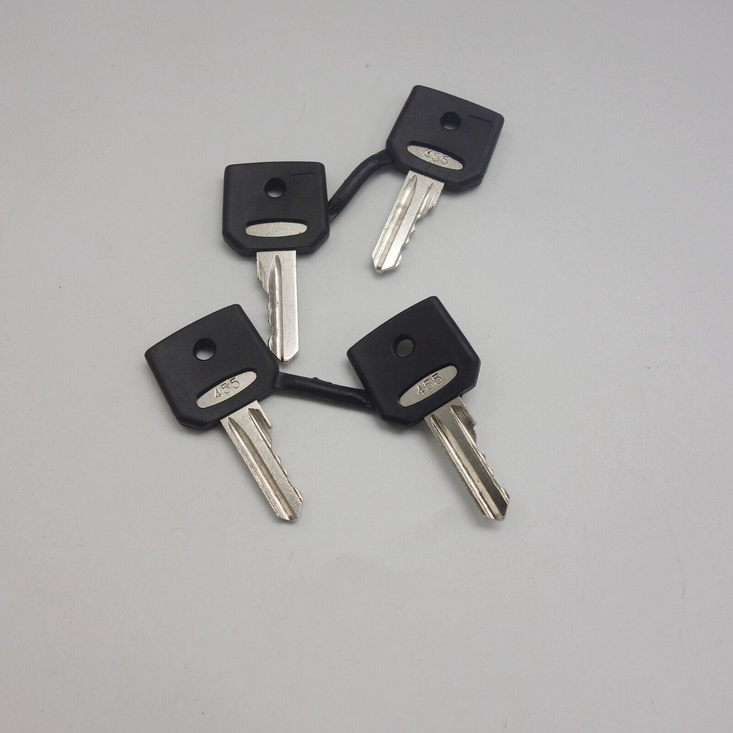 2 Pairs Fits new 455 Key for XB2 XB4 XB5 series Key Switch head ZB4BG ZB5AG