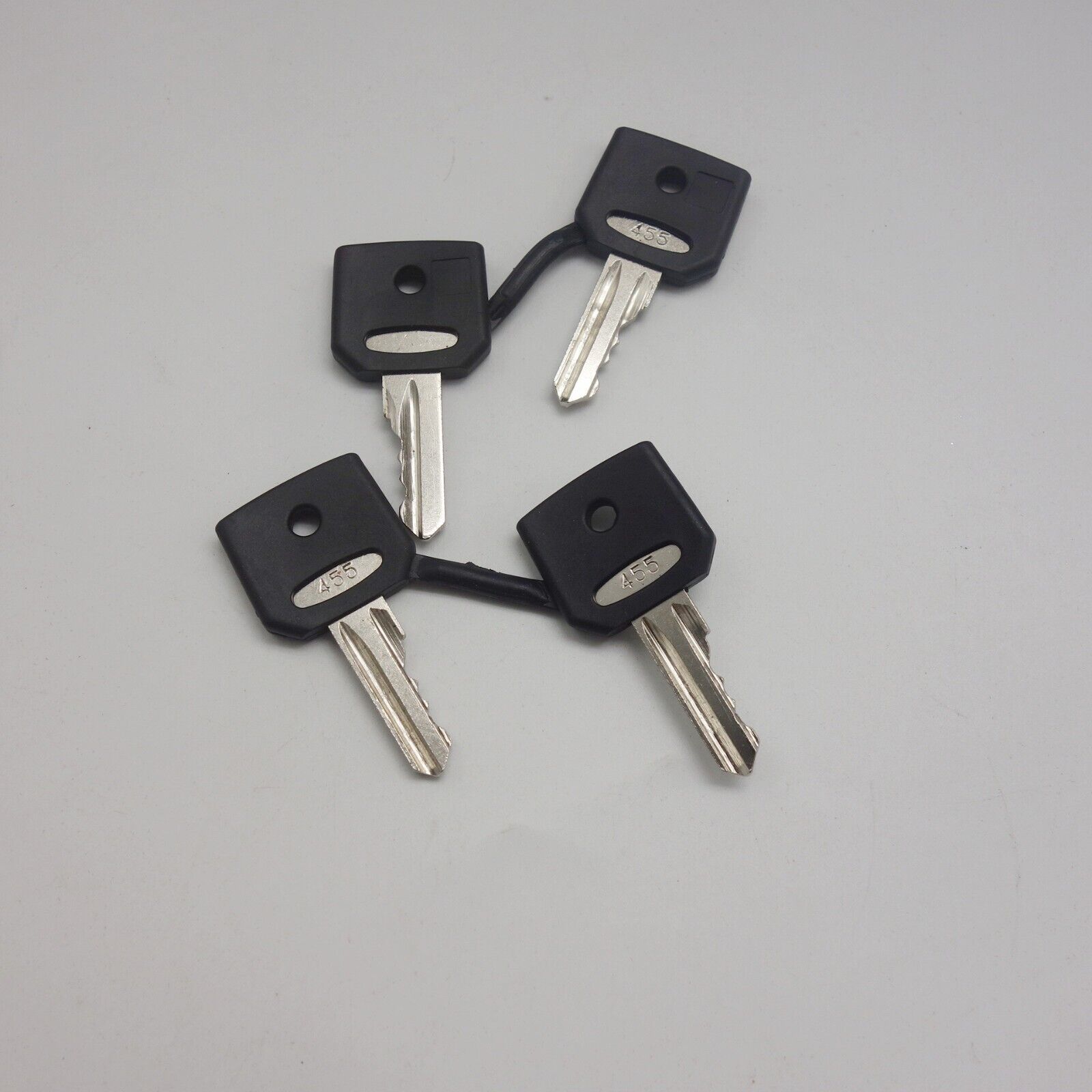 2 Pairs Fits new 455 Key for XB2 XB4 XB5 series Key Switch head ZB4BG ZB5AG