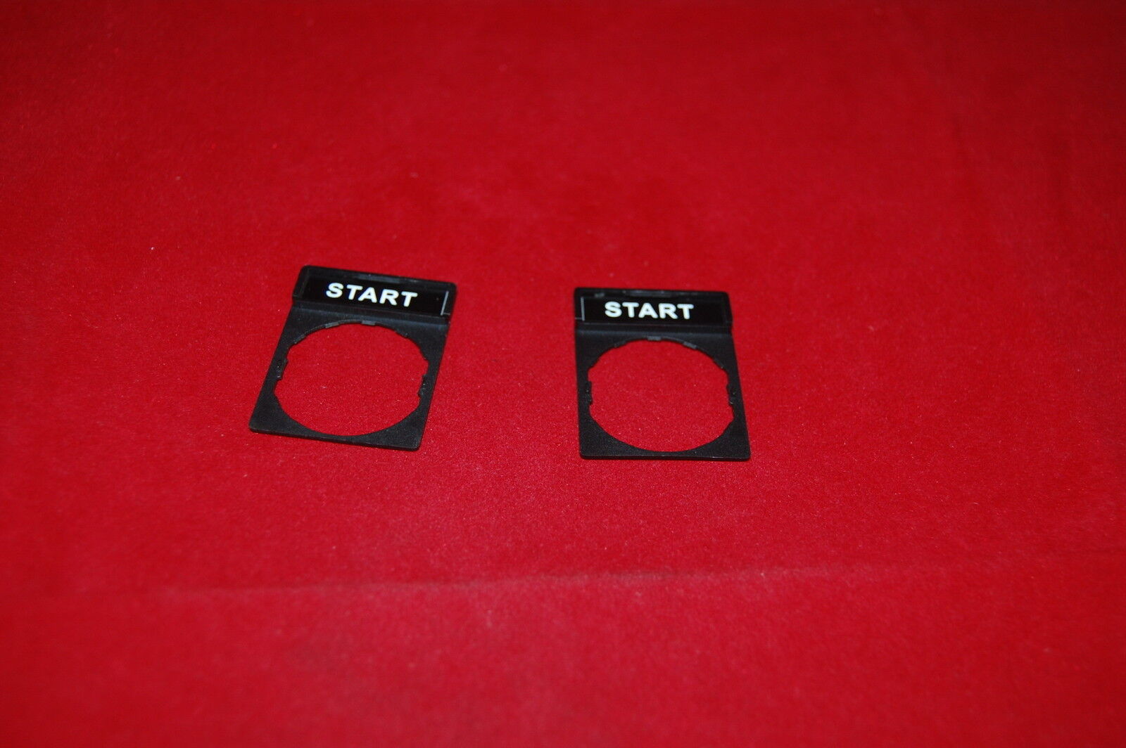 10PCS Standard 34X40mm Legend holders with 8X27mm Legend Plate Fits ZBY 23**