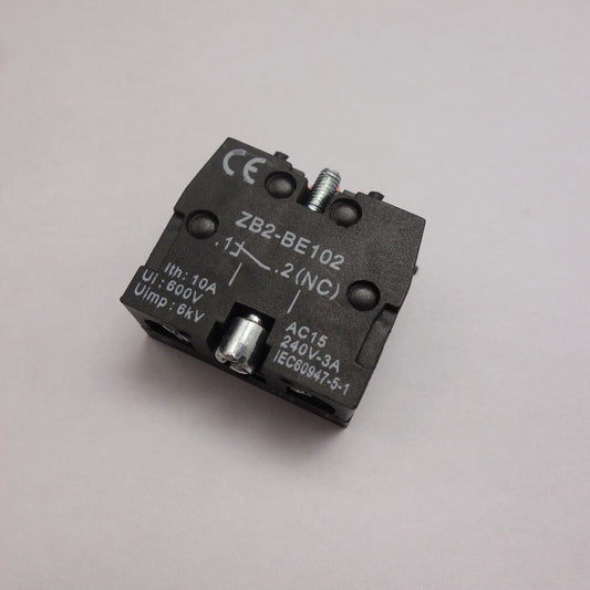 10PCS FITS ZB2-BE102 NC NORMAL CLOSE CONTACT BLOCK USE FOR XB2 Series Products