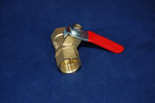 2PCS NEW 1/4" ball valve brass FPTXFPT Female  PT High Quality