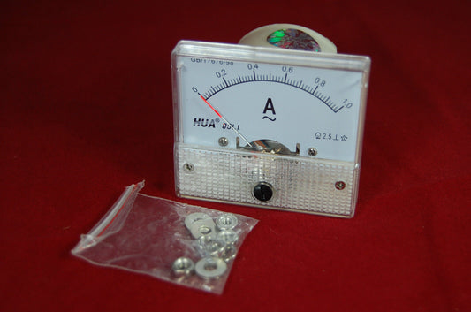 AC 1A Analog Ammeter Panel AMP Current Meter 85C1 1A AC directly connected