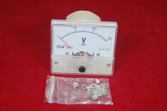1PC DC 0-300V Analog 85C1 Voltage Analogue Panel meter Directly connnected