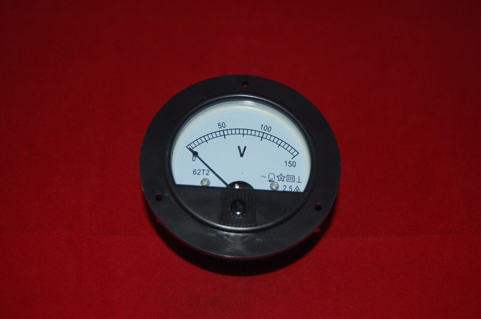 AC 0-150V Analog Voltmeter Volage Panel Meter Dia. 90mm DH62 direct Connect
