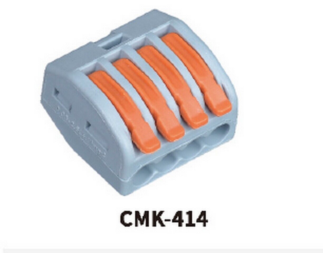 20PCS CMK SERIES PUSH IN QUICK CONNECTOR terminal block 32A  2 3 4 5 circuits