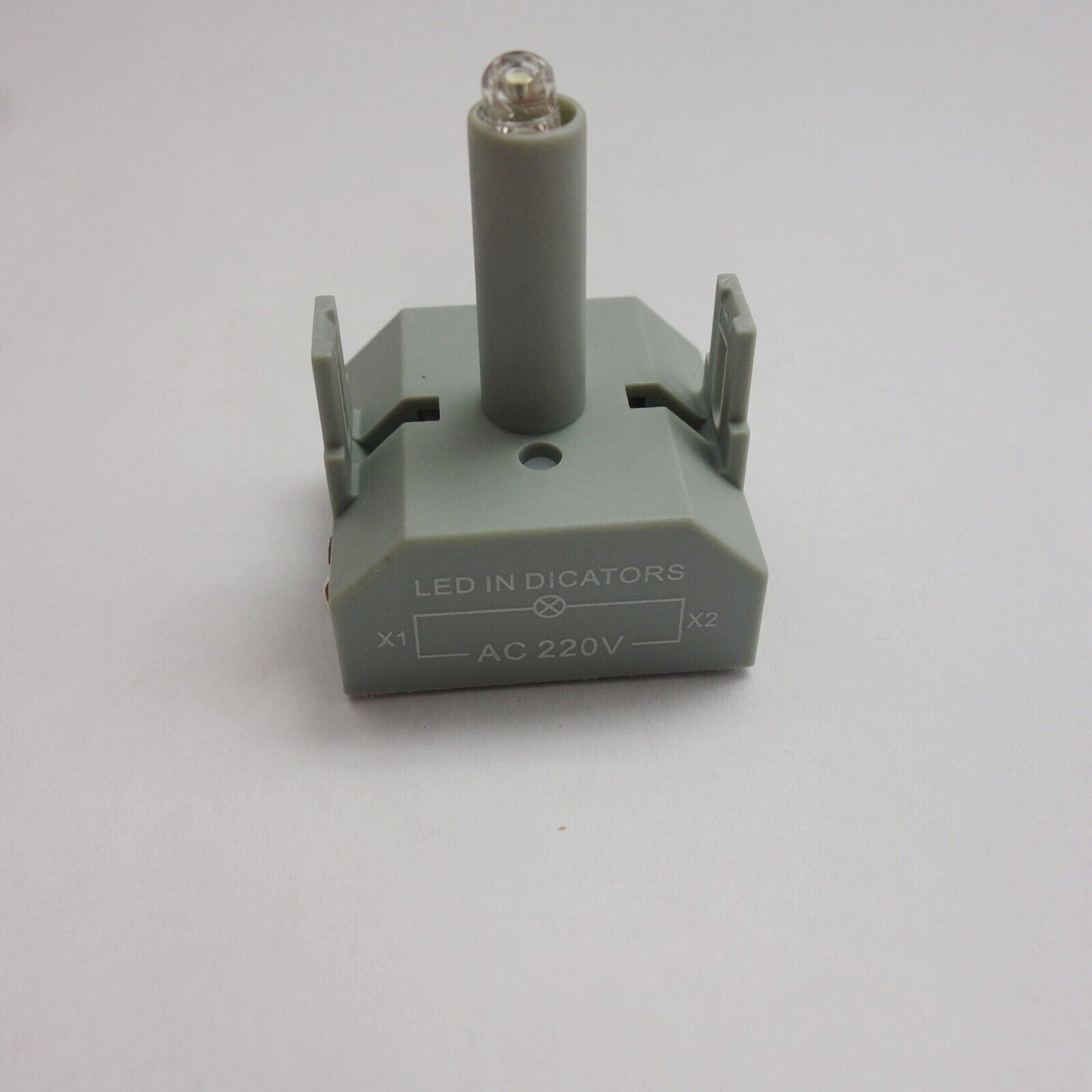 2PCS Lamp Holder LED light block D/Y28 Yellow Color 220V AC use for LA38 LA39
