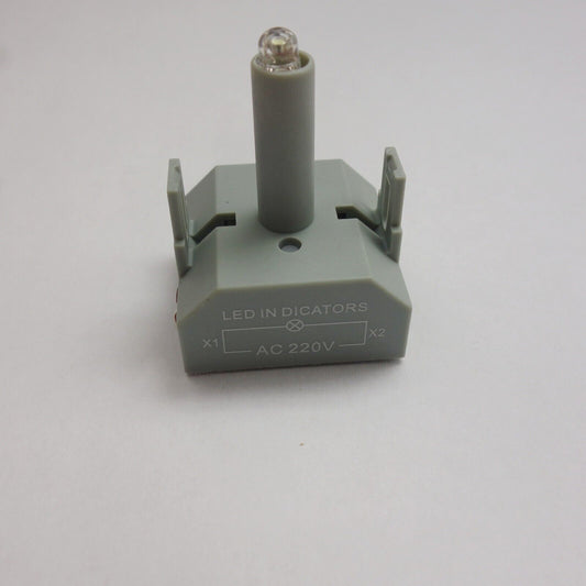 2PCS Lamp Holder LED light block D/Y28 Yellow Color 220V AC use for LA38 LA39