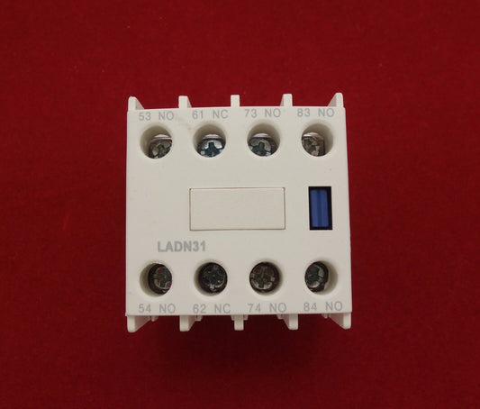 1PC Auxiliary Contact Block Fits LADN31 3NO/1NC USE FOR LC1D NEW TYPE CONTACTOR