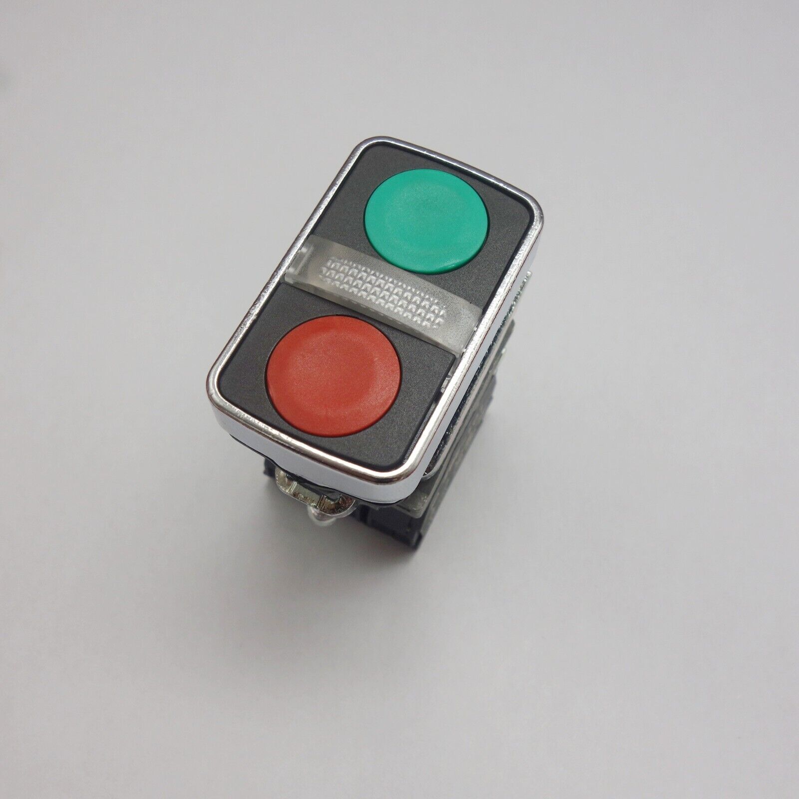 Double-headed pushbutton switch Fits XB4BW7... Flush Green Red Middle 220V LED