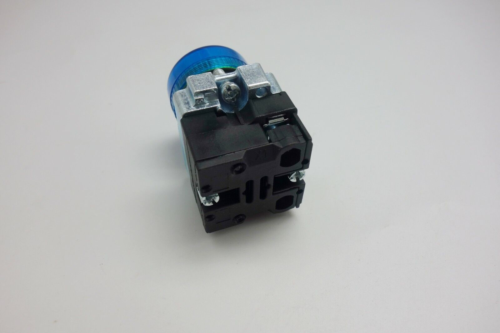 1PC 22MM Blue LED Pilot Fits XB2BV66 direct BA9S 220V AC LED Blub included