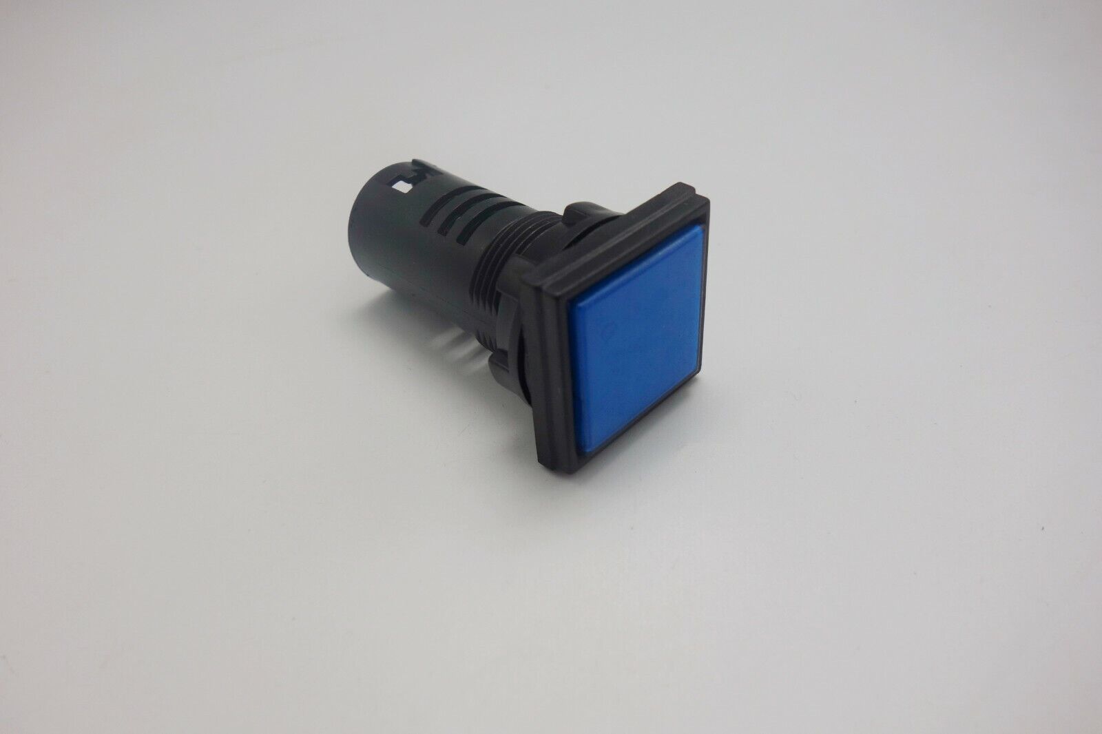 1PC Square Pilot light Blue Color Led Lamp Cutout 22mm Screw Terminal 220V AC