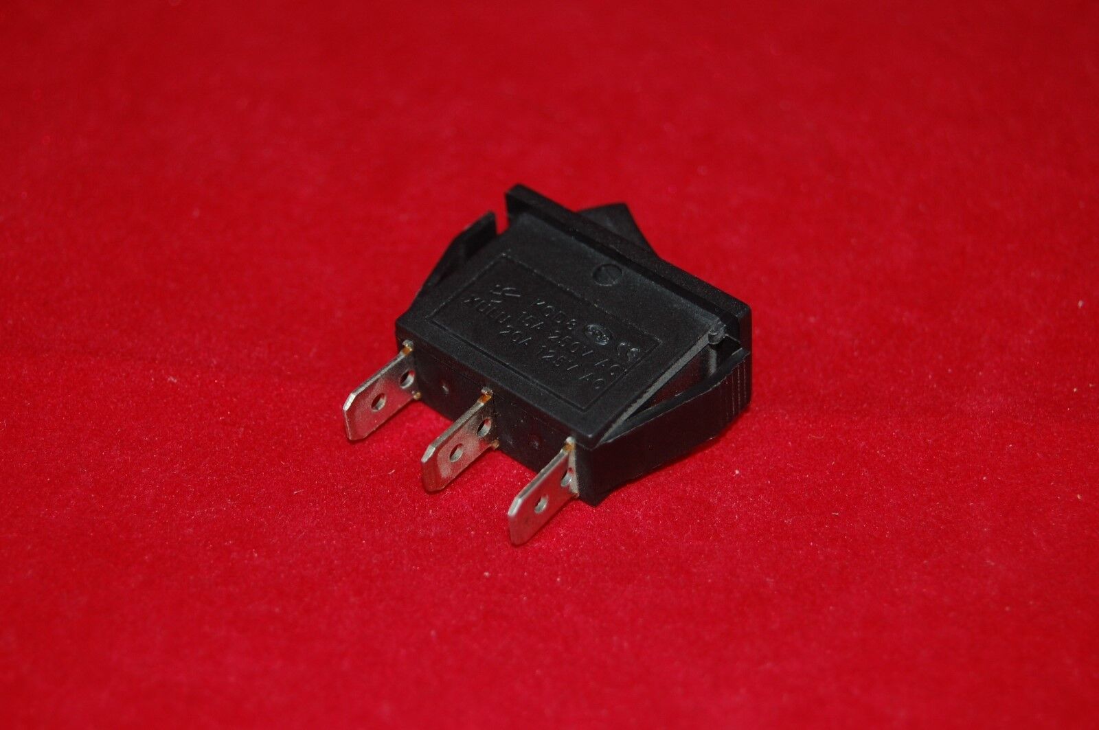 5Pcs Black Rectangle 3 Position Boat  Rocker Switch 3 Pin