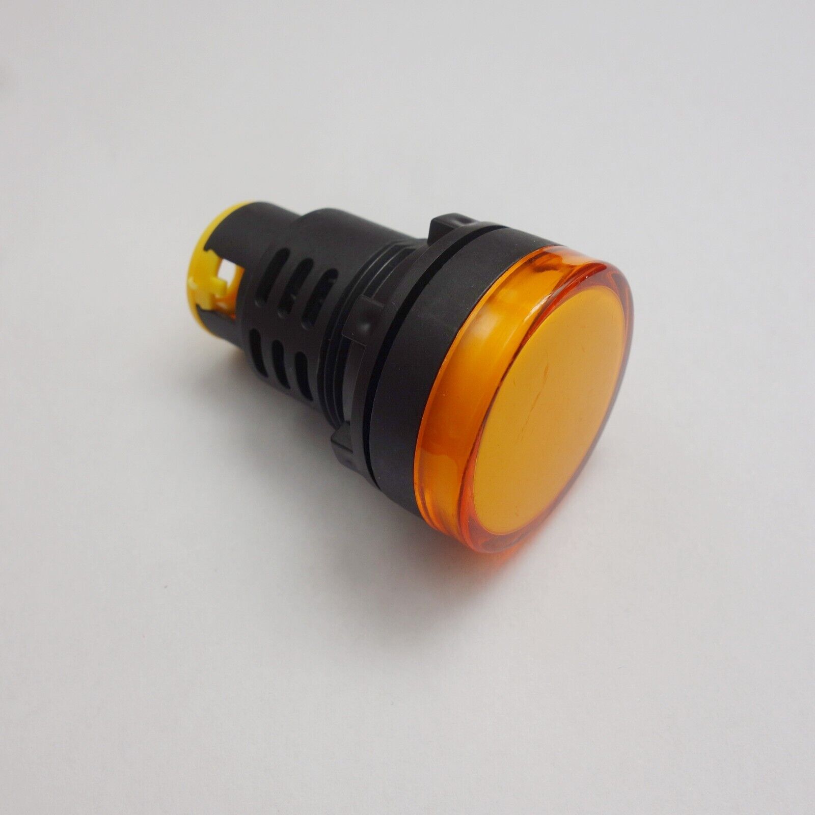 2PCS Pilot light Yellow Led Lamp Panel Cutout Dia. 30mm Screw Terminal 380V AC