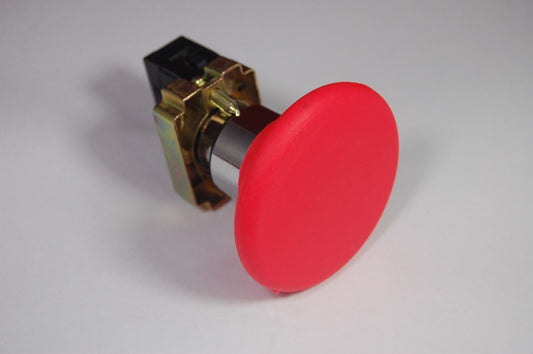 1PC 22MM Φ60mm big Mushroom head spring return pushbutton Fits XB2BR42