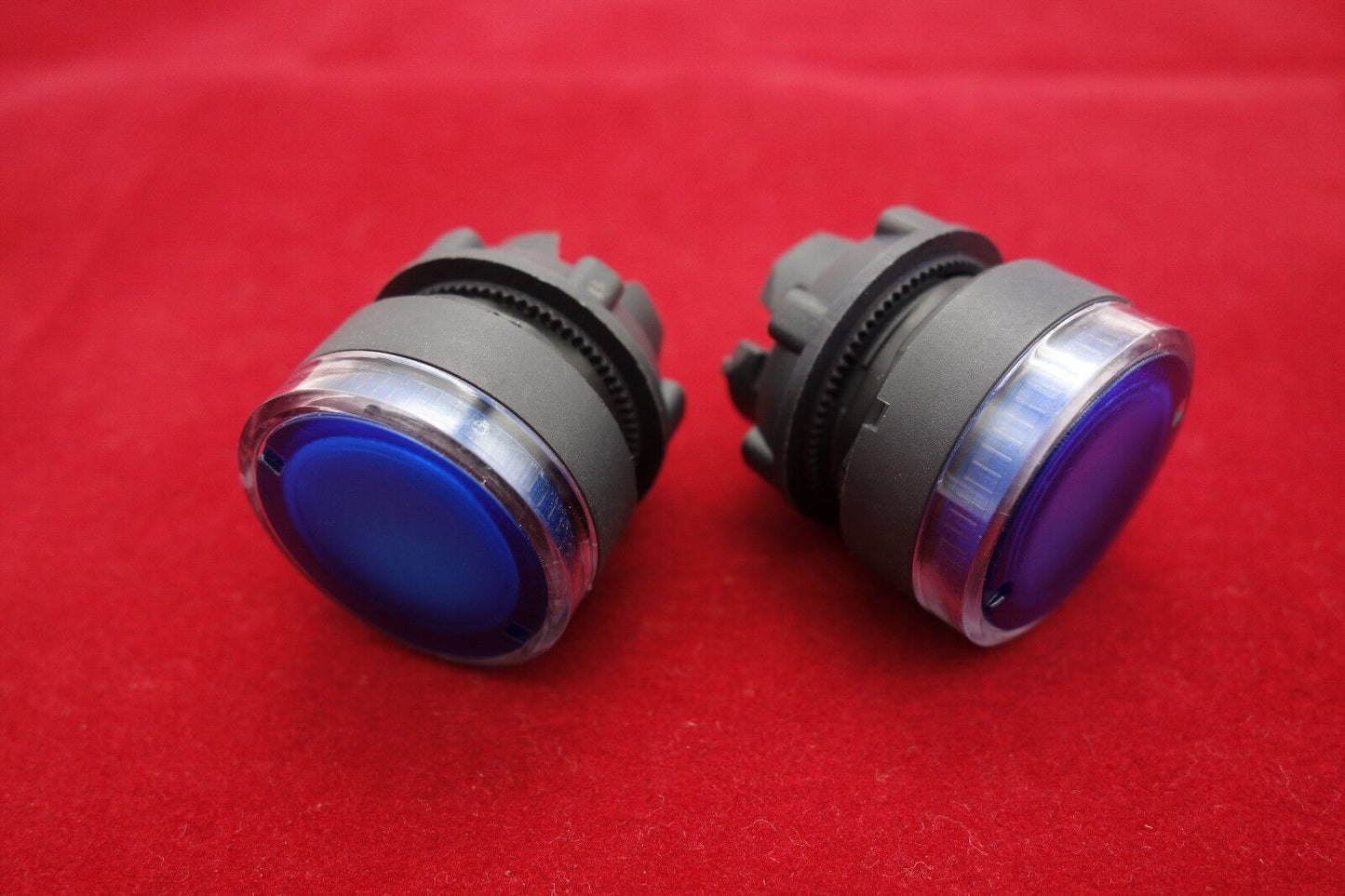 2PC 22MM PUSHBUTTON SWITCH HEAD FITS ZB5AW363 Blue for XB5AW36 Parts