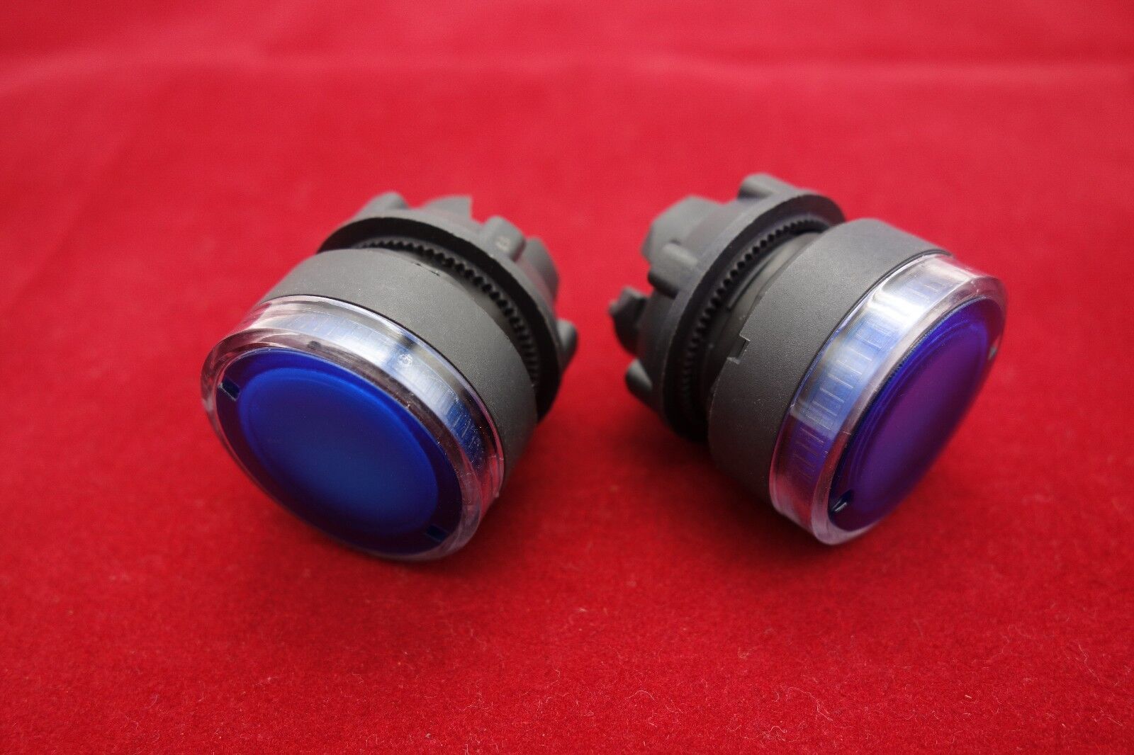 2PC 22MM PUSHBUTTON SWITCH HEAD FITS ZB5AW363 Blue for XB5AW36 Parts
