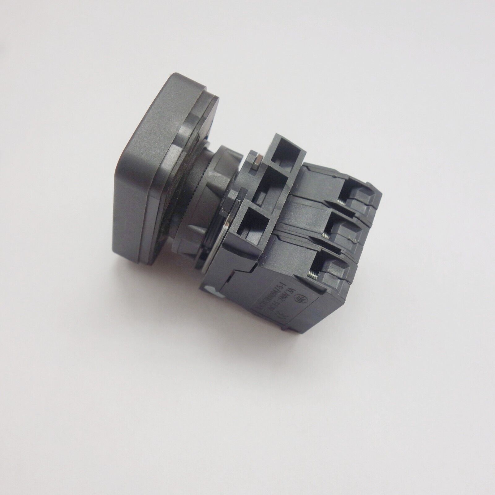Illuminated double headed push button Fits XB5AW7... two flush Middle 24V LED