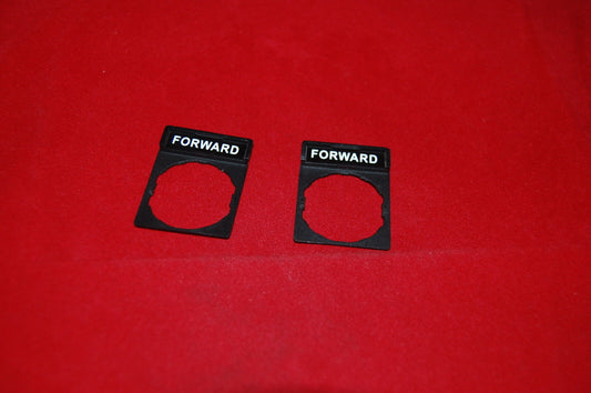 10PCS Standard 34X40mm Legend holders with 8X27mm Legend Plate Fits ZBY 23**