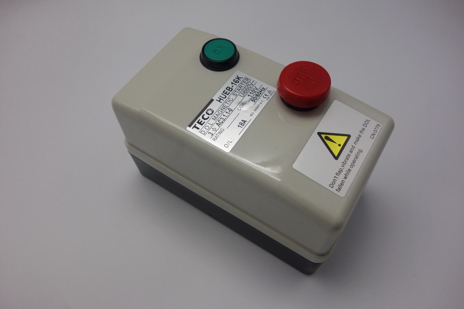 AC 110V Coil 12.5A-18A 3 Phase Control Motor Magnetic Starter HUEB-16K