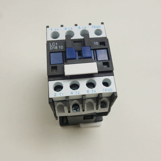 1PC NEW FITS LC1-D1810F7 AC CONTACTOR 18A 120V AC 50/60HZ 3NO+NO