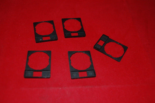 10PCS Legend Plate 34X40mm Legend holders with 8X27mm Legend Plate Fits ZBZ 32