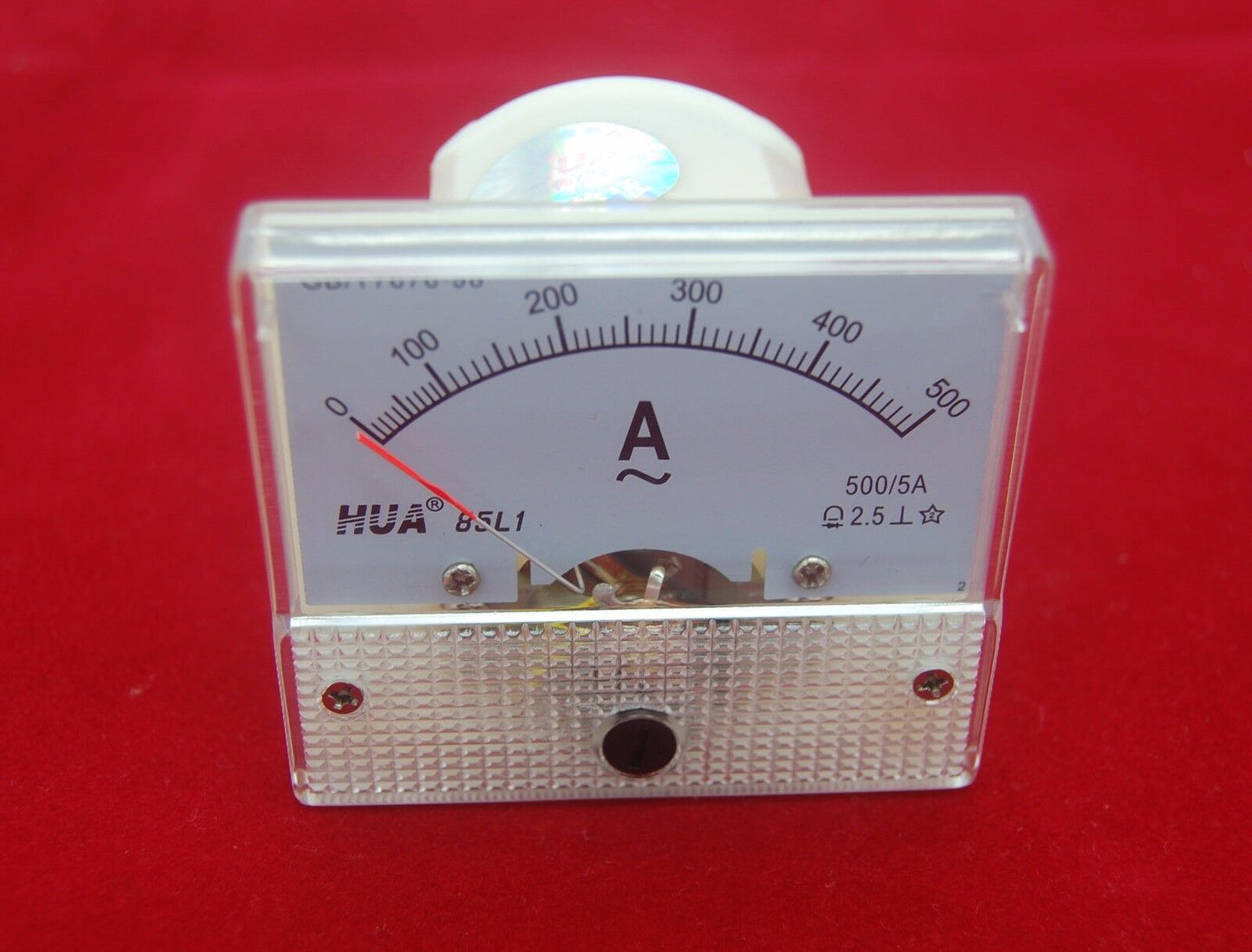 1PC AC 500A Analog Ammeter Panel AMP Current Meter 85L1 56*64mm with transformer