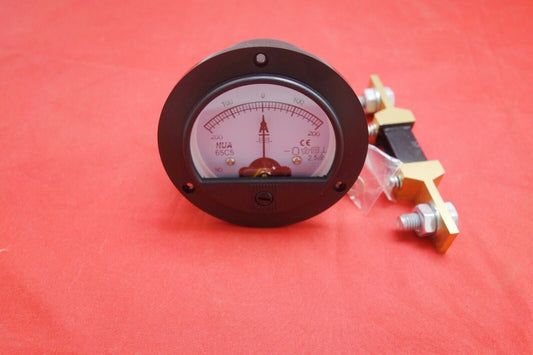 DC Minus Zero Plus -200A-+200A Analog Dia.90mm Analogue Ammeter AMP Panel meter