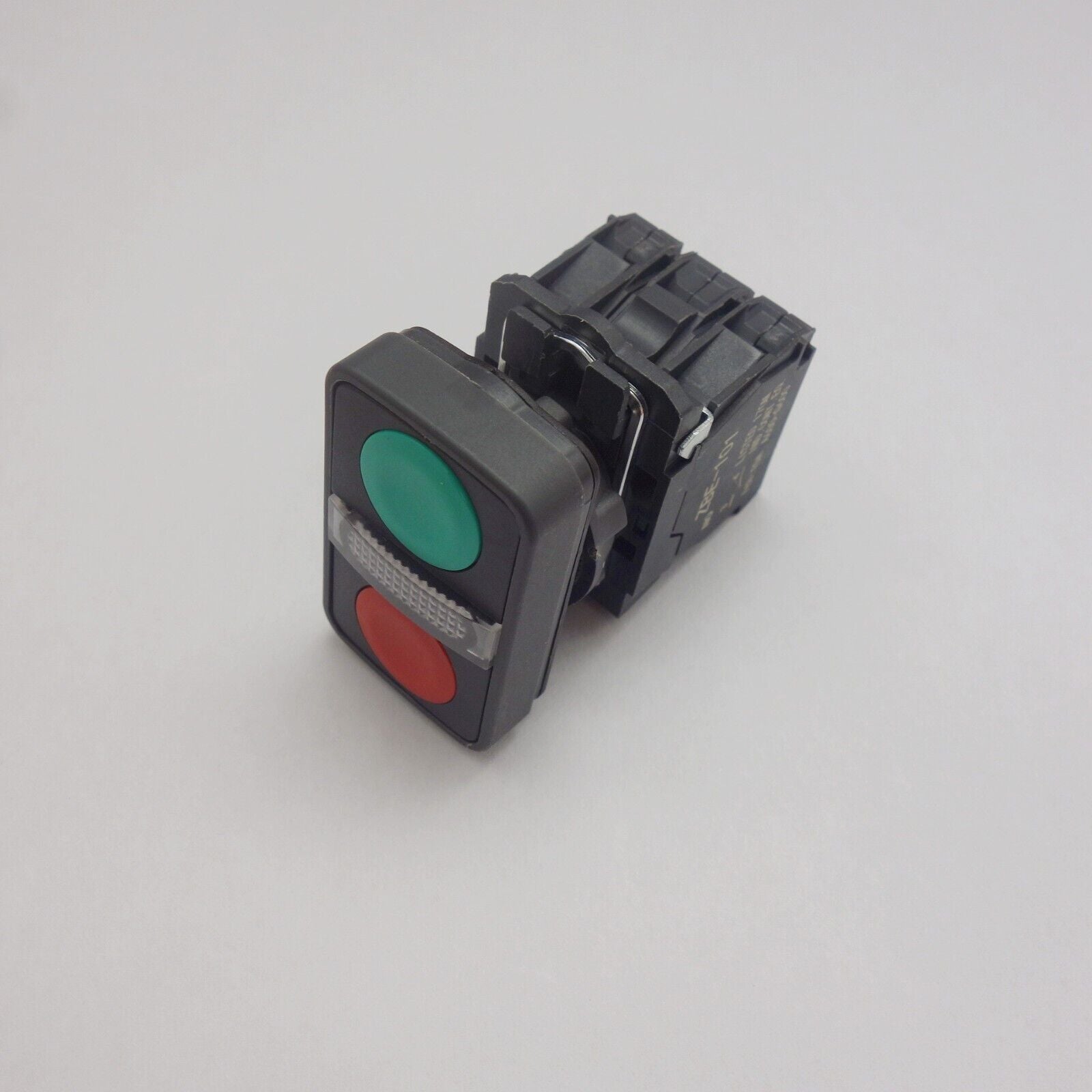 Illuminated double headed push button Fits XB5AW7... two flush Middle 220V LED