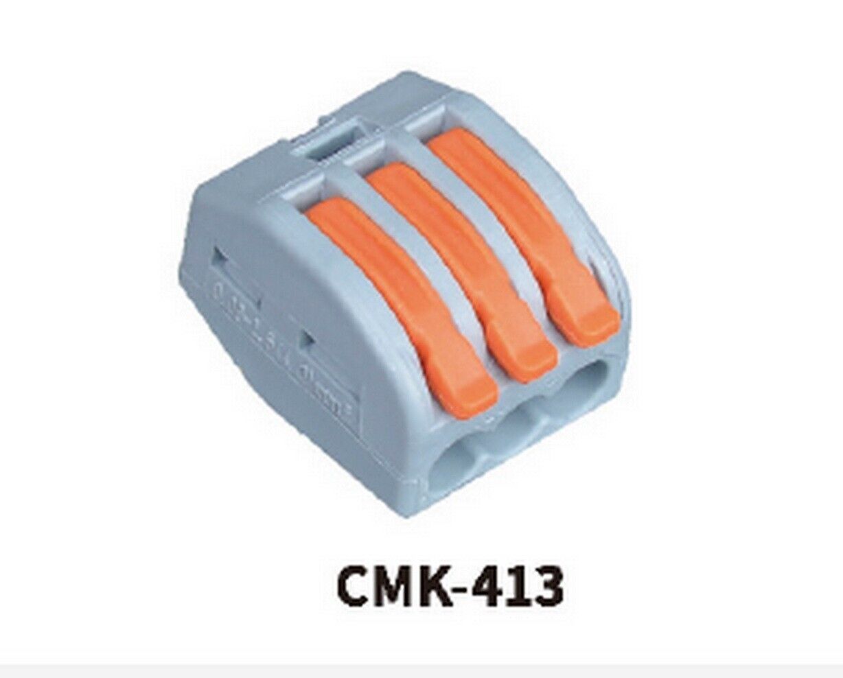 20PCS CMK SERIES PUSH IN QUICK CONNECTOR terminal block 32A  2 3 4 5 circuits