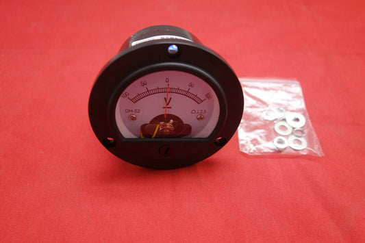 DC Minus Zero Plus -100V-+100V Dia. 66.4mm Analog Voltage Analogue Panel meter