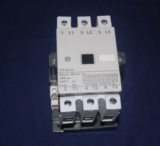 1pc New FITS 3TF48 22 AC CONTACTOR 90A COIL 24V AC 50/60HZ