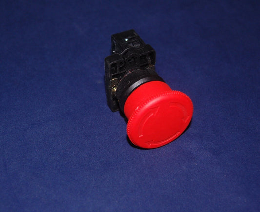 1PC Twist Release Emergency Stop  Mushroom Push Button Switch Fits XB2-ES542