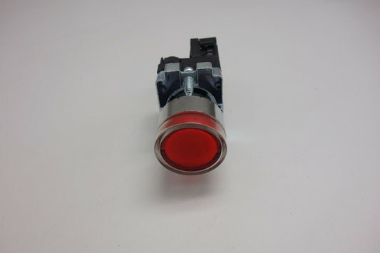 1PC FITS XB2BW34B2 Momentary RED Pushbutton With 24V AC/DC LED Pilot Light Lamp
