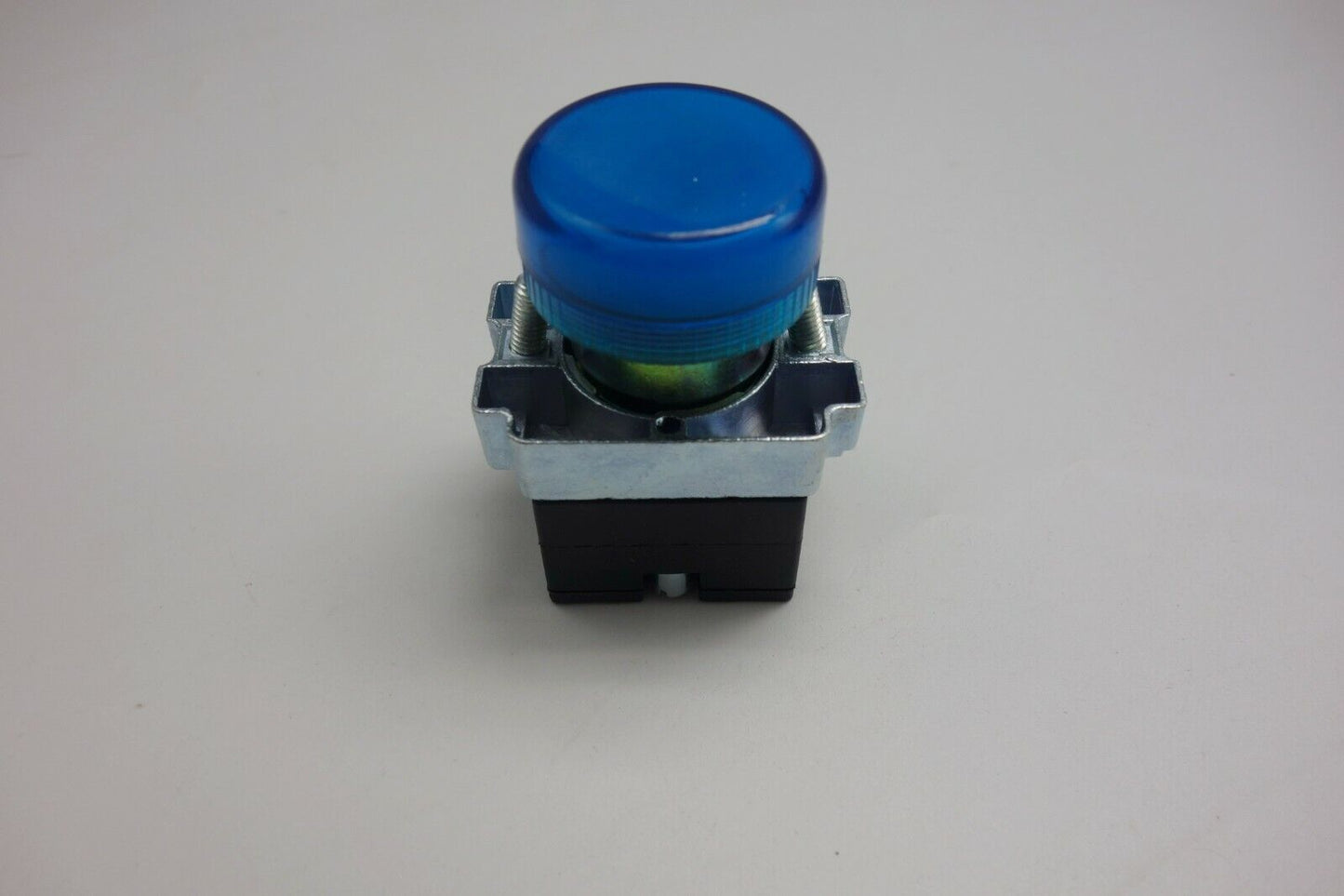 1PC 22MM Blue LED Pilot Fits XB2BV66 direct BA9S 220V AC LED Blub included