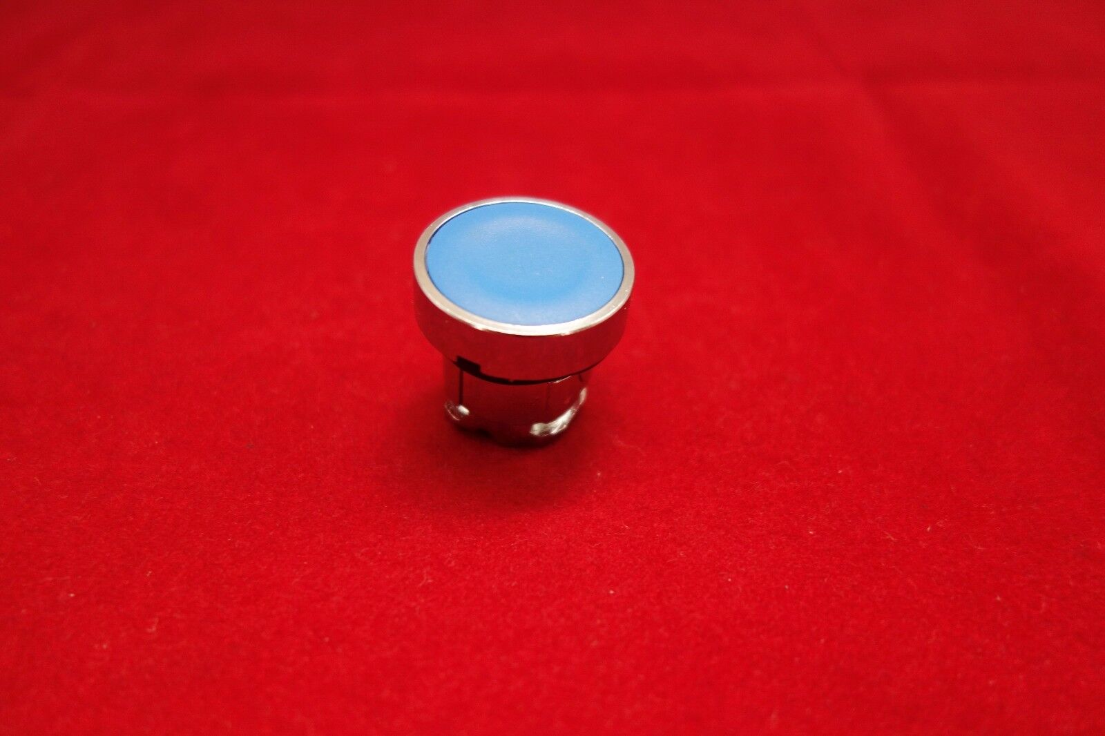 1pc Blue color fit ZB4- BA6 XB4 Flush 22mm Push button Head for XB4 BA1