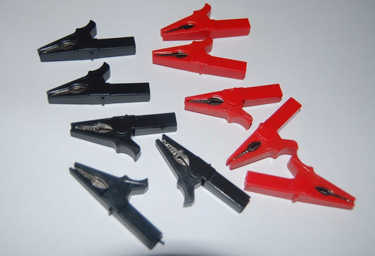 5 Pairs Crocodile/ Alligator/ Electrical Clips/ Clamps 55mm (2.16") Length