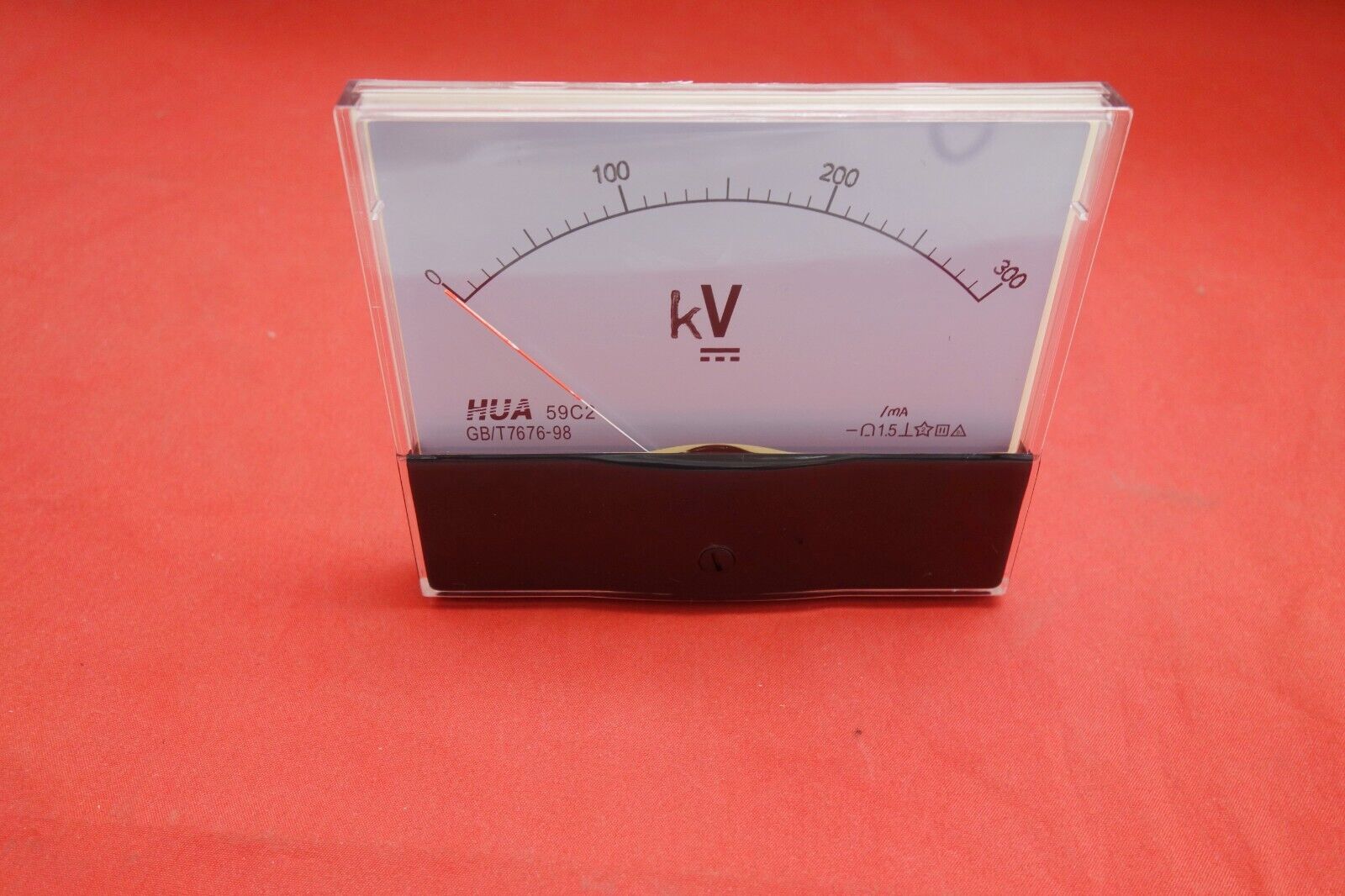 DC 0-300KV 1mA Analog Voltmeter Analogue Voltage Panel meter 100x120mm 59C2