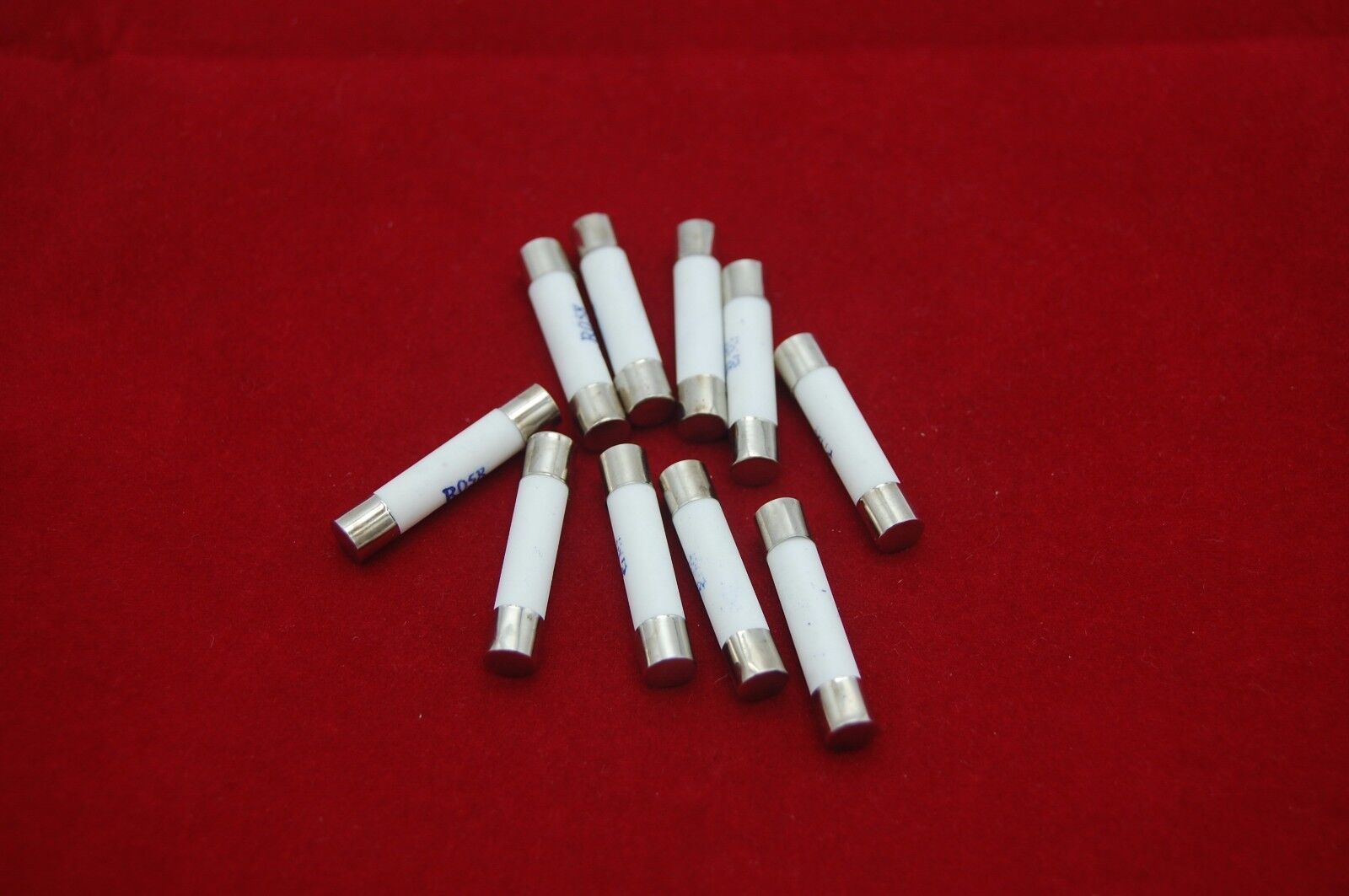 10pcs RO58 16A 6.3x31.5mm Ceramic Cylindrical fuse link gG 500V time delay