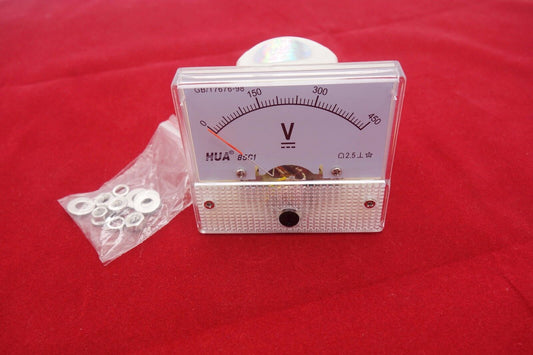 DC 0-450V Analog 85C1 Voltage Analogue Panel meter Directly connnected