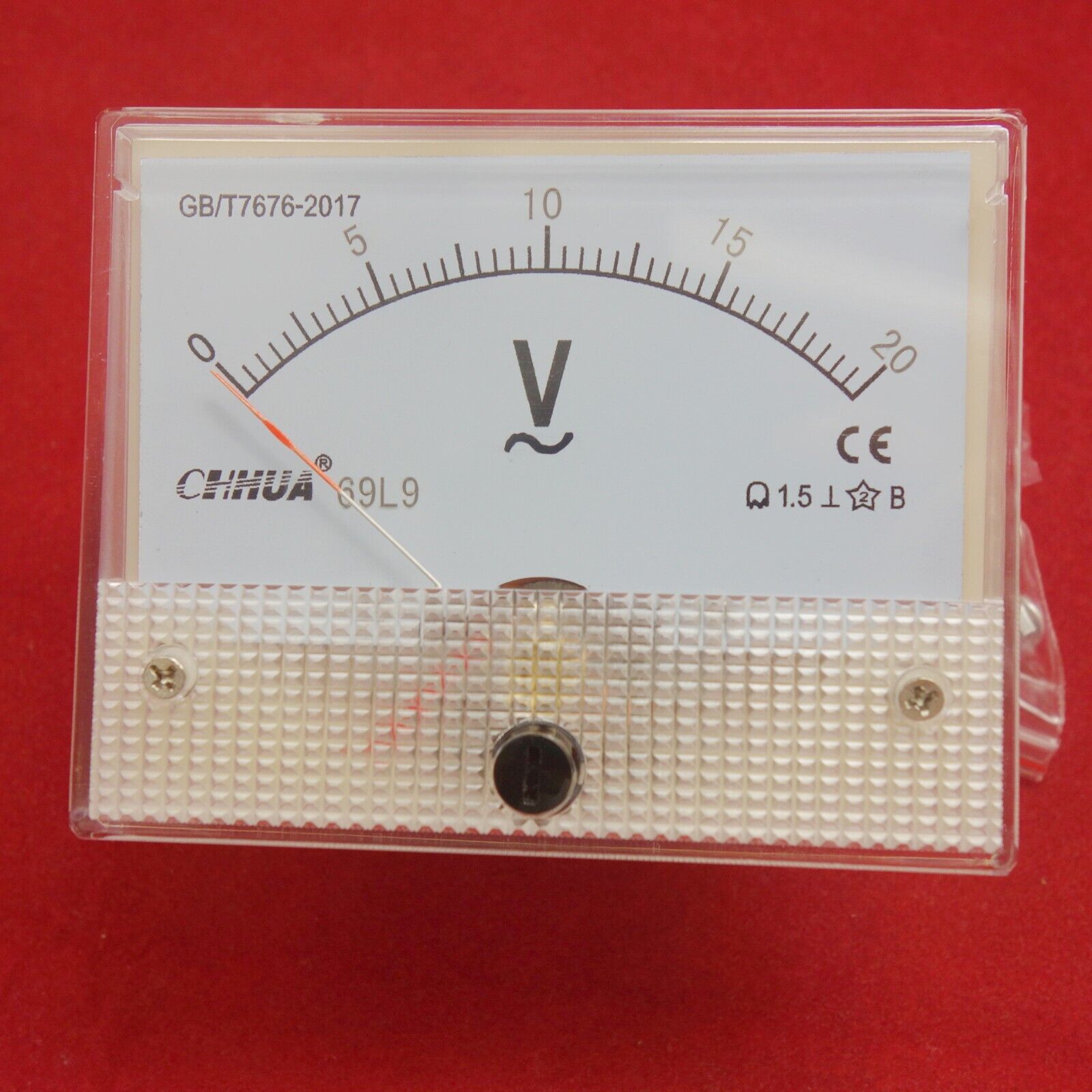 1PC AC 0-20V Analog VOLTMETER Voltage Meter 65*80MM 69L9 direct connect