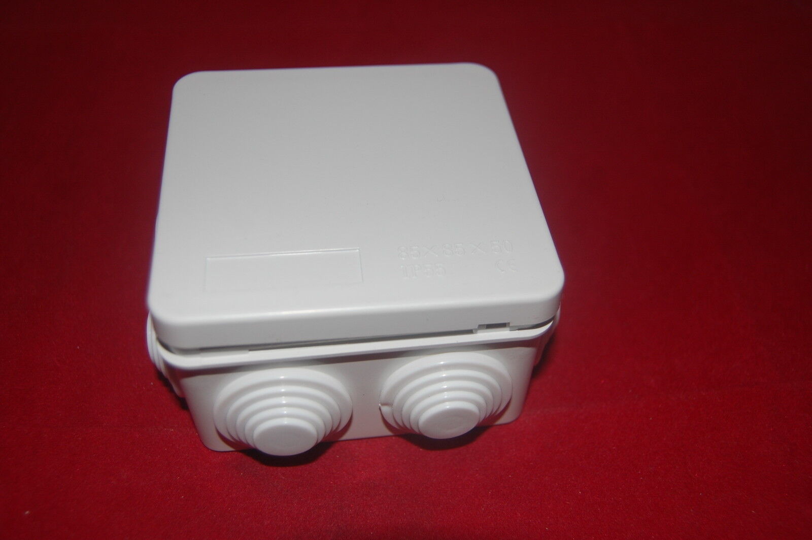 2PCS Plastic Waterproof Electrical Junction box 85*85*50mm IP55