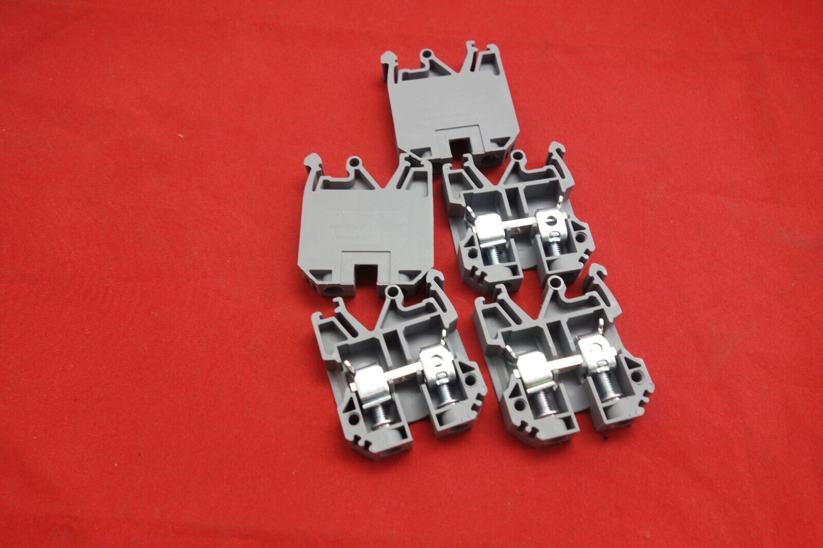 10PCS SAK/JXB 10EN Din Rail NS35 Type Combined Terminal block with one cover