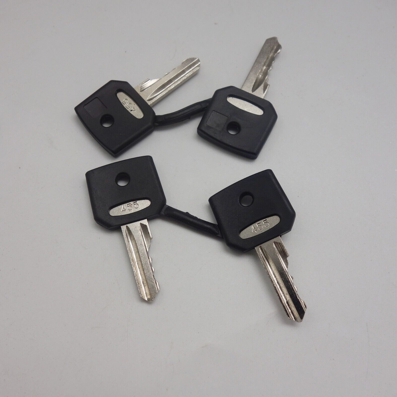 2 Pairs Fits new 455 Key for XB2 XB4 XB5 series Key Switch head ZB4BG ZB5AG