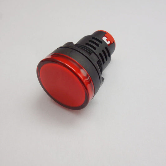 2PCS Pilot light RED  Led Lamp Cutout Dia. 30mm Screw Terminal 220V
