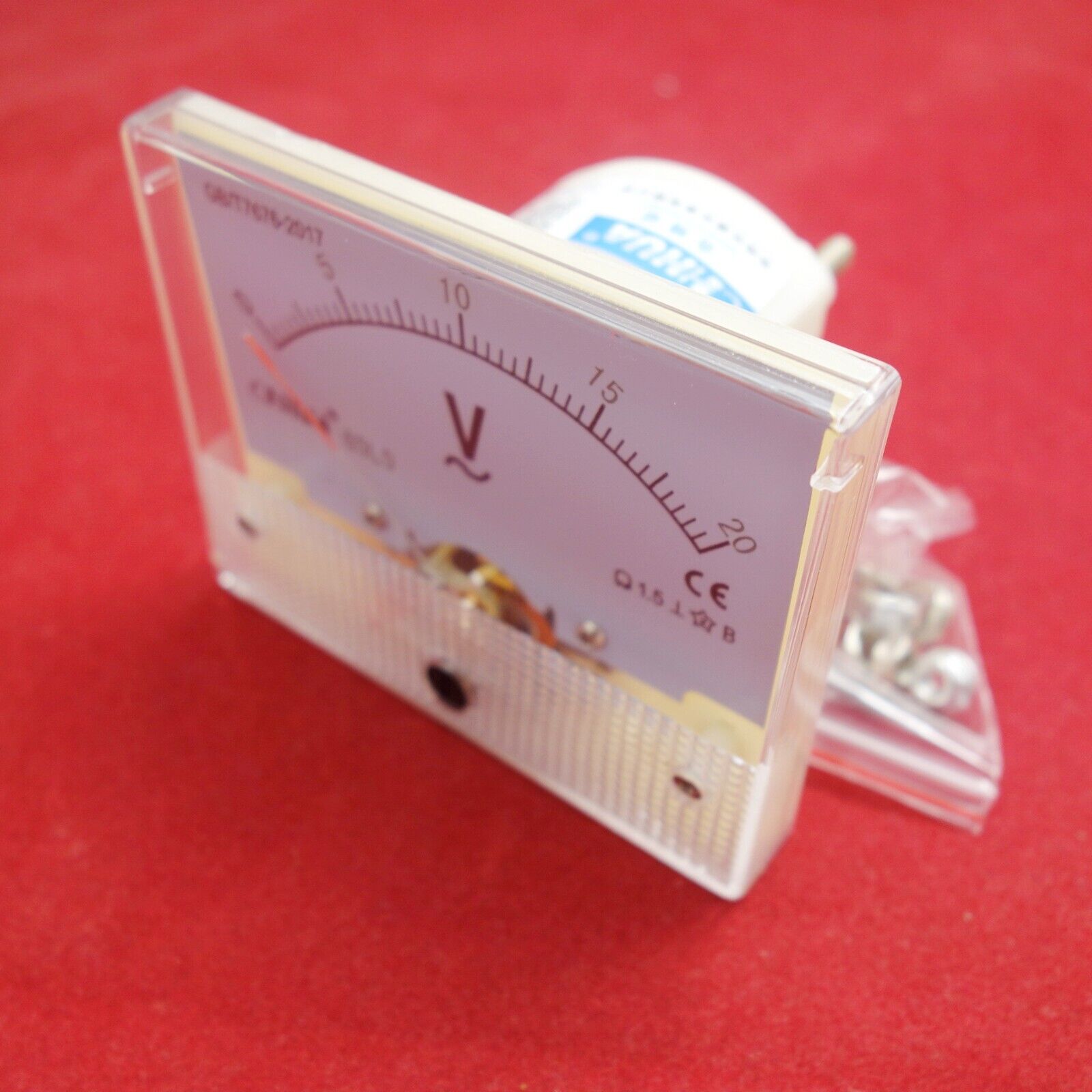 1PC AC 0-20V Analog VOLTMETER Voltage Meter 65*80MM 69L9 direct connect