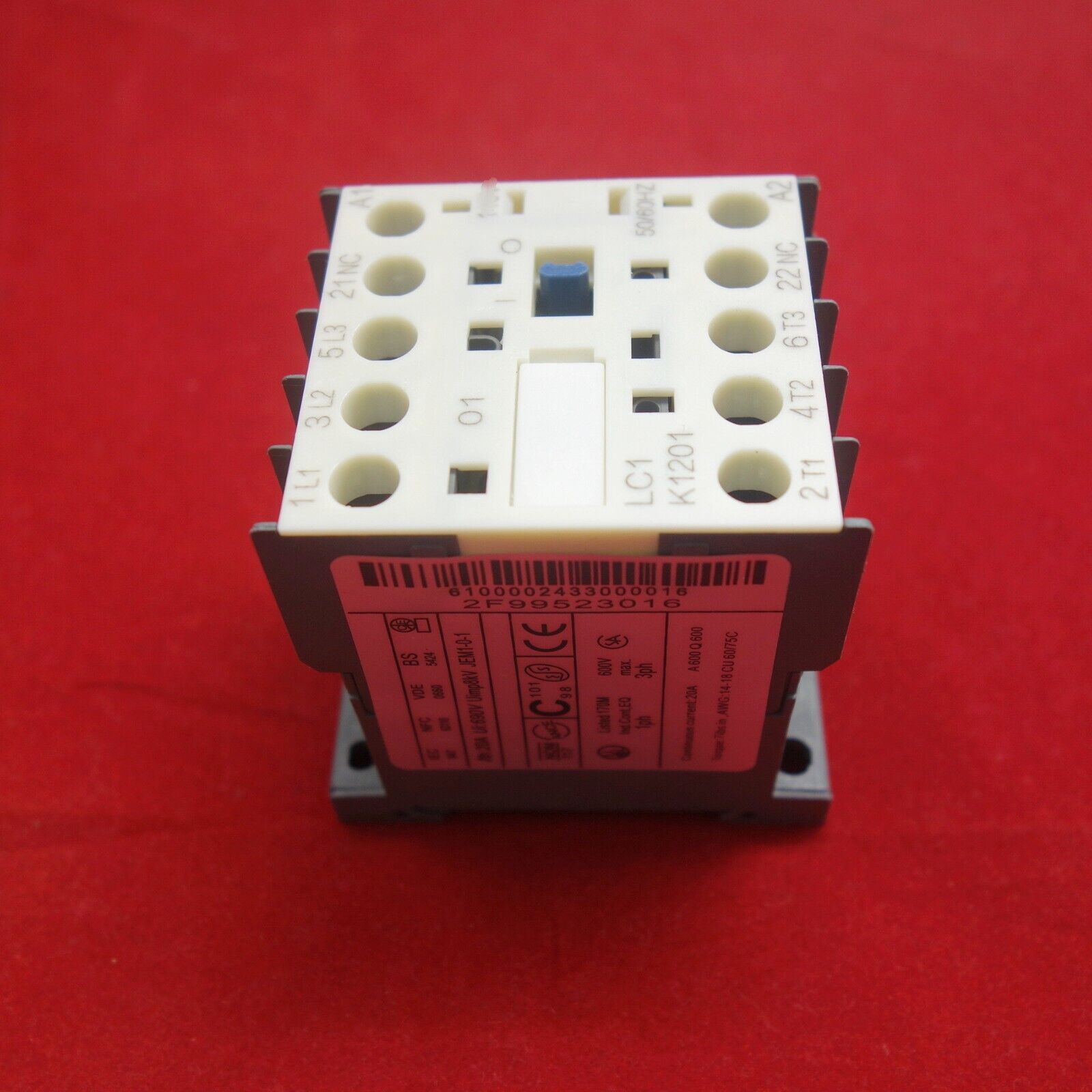 1PC NEW FITS LC1-K1201B7 AC CONTACTOR 12A 24V 50/60HZ AC COIL